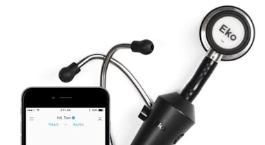 米Eko Devices開発のデジタル聴診器、ヨーロッパで利用可能に