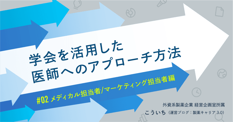 学会を活用した医師へのアプローチ方法<メディカル担当者/マーケティング担当者編>