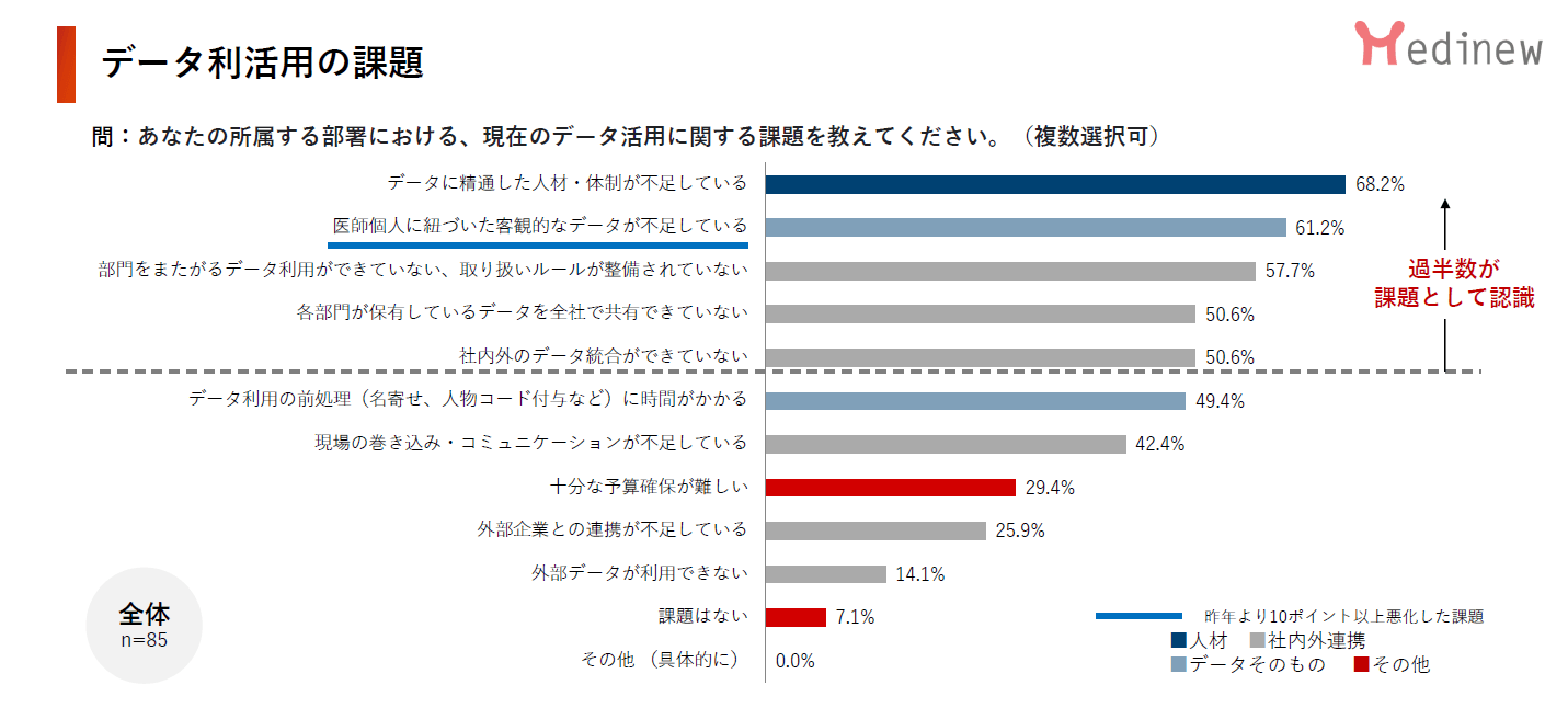 2022年調査版データ利活用の課題