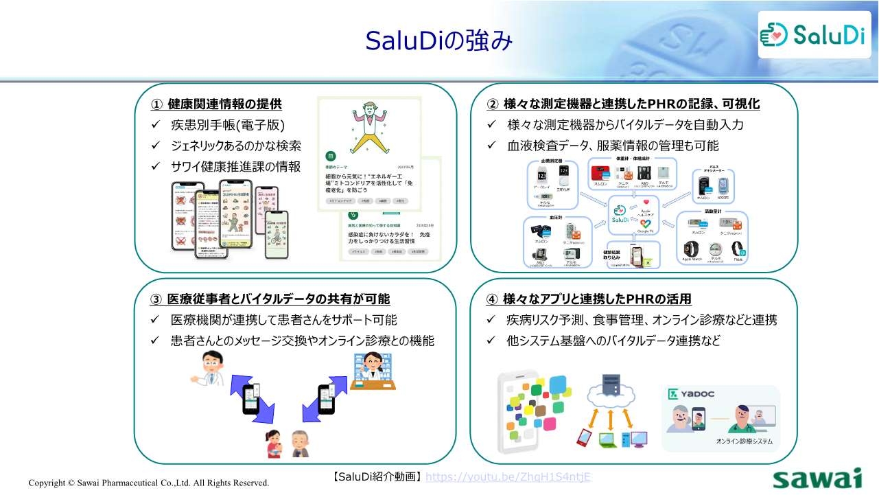 2023.7.29 沢井製薬（株）PHRアプリ「SaluDi」資料2