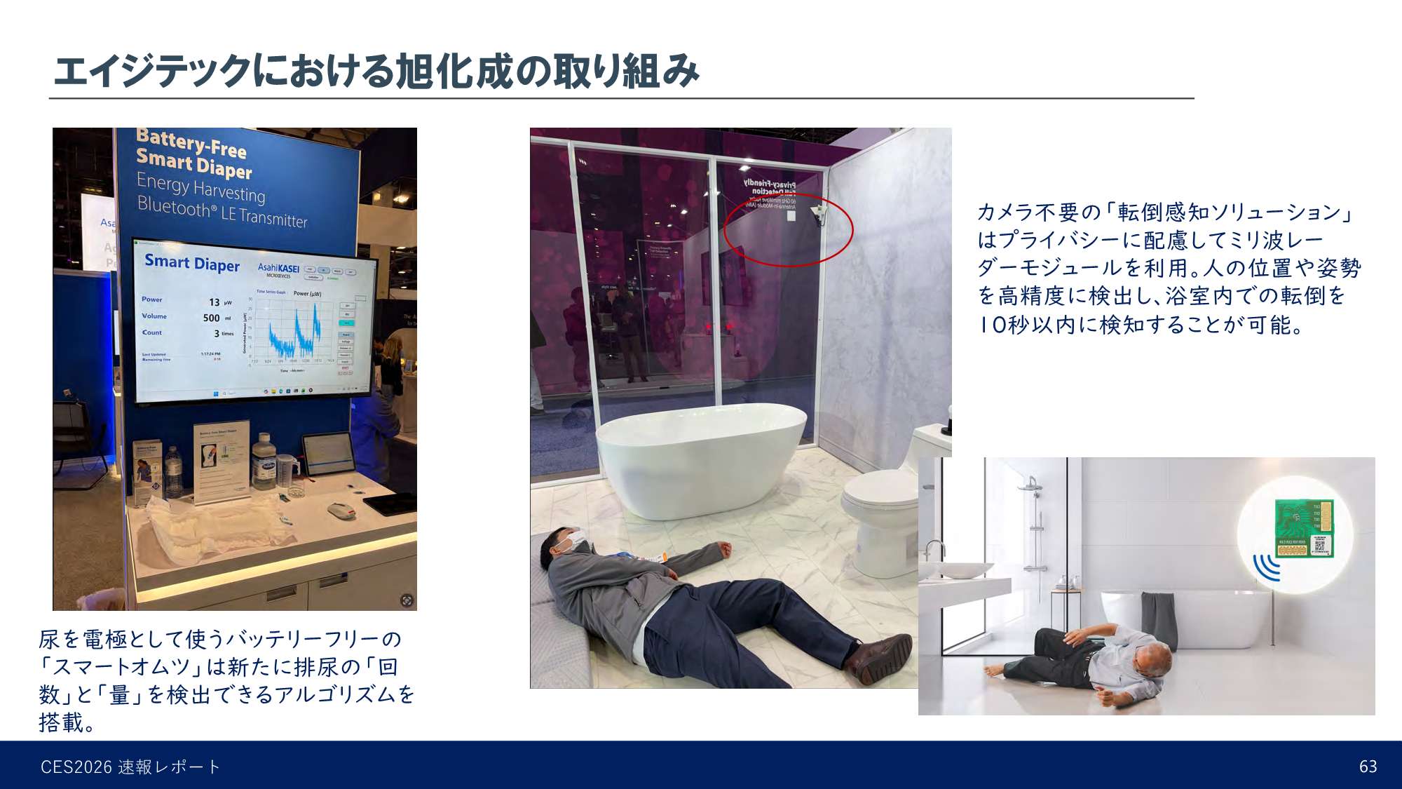 エイジテックにおける旭化成の取り組み